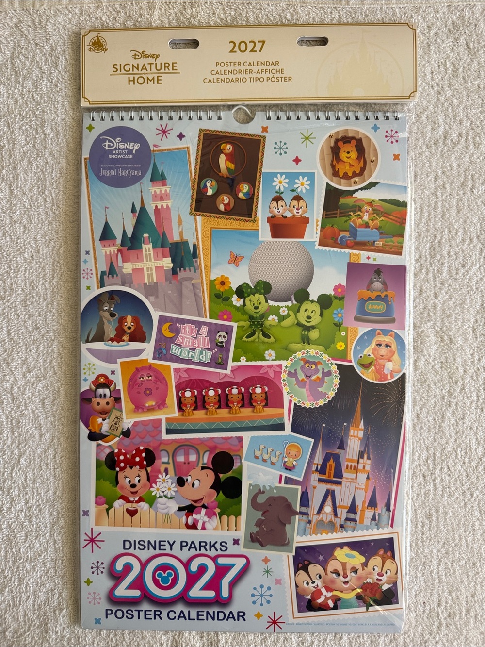 Disney Artist Showcase 2027 12-Month Poster Calendar